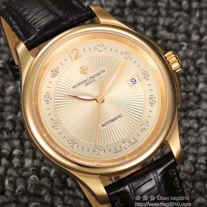 江詩丹頓 Vacheron Constantin 2019江詩丹頓經典款 瑞士2824機芯 防水深度50米 男士腕表  wssb4588